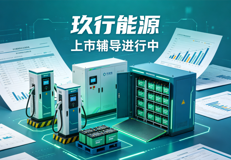 玖行能源：主营充换电设备2025年营收超22亿元 一期辅导已完成验收